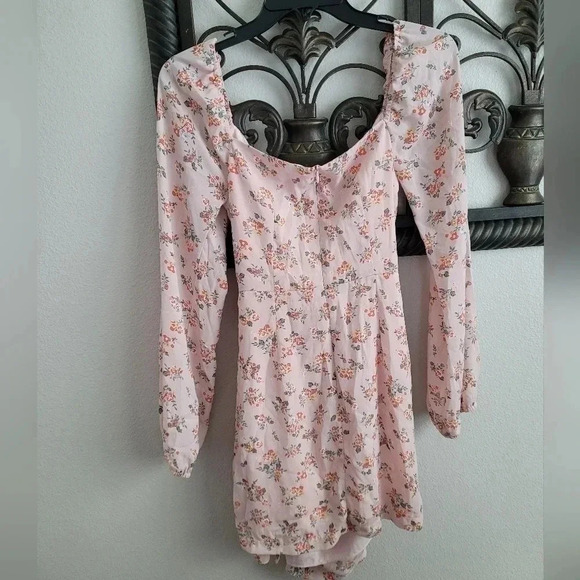 Altr'd State Floral Ruched Waist Side Tie Dress - Picture 9 of 15